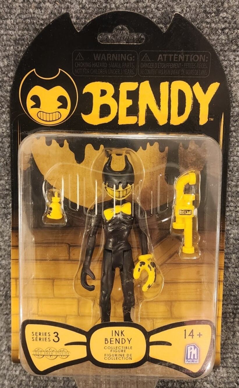 Bendy and the Ink Machine Ink Bendy 5" Action Figure Series 1 PhatMojo New